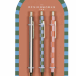 Designworks Ink Σετ Στυλό σε 3 διαφορετικά σχέδια | Strips & Checks